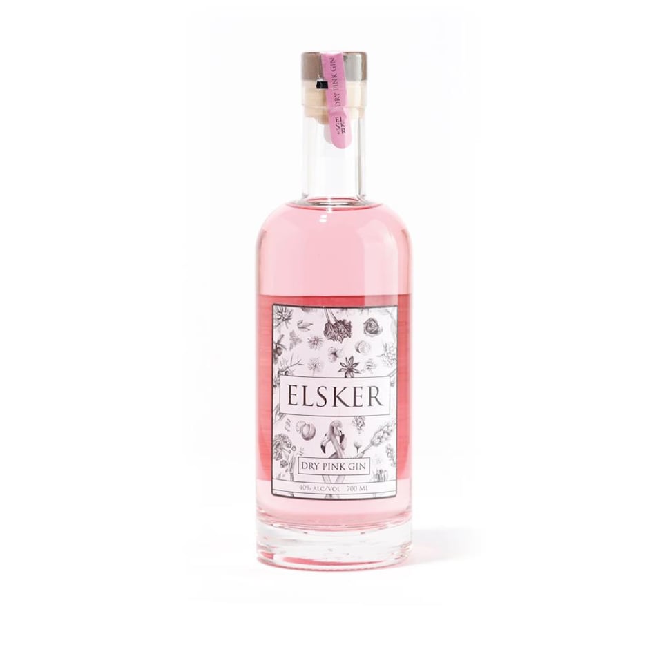 image 1 of Elsker Dry Pink Gin