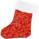 image 1 of Luxury Fur Sparkling Christmas Stocking