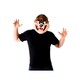 image 1 of Space Jam Tasmanian Devil 1/2 Mask - Brown/Beige - One Size