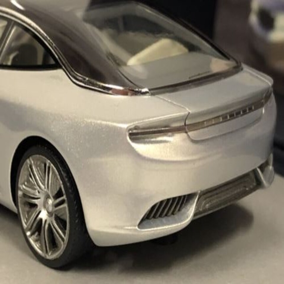 image 1 of Cambiano Silver Limited Edition 1:43 Scale La Mini Miniera LMMPF001