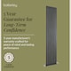 image 6 of Lucia Square Vertical Single Panel Radiator, 1800mm x 354mm Anthracite | Grey | Anthracite | 1