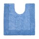 image 2 of Heavyweight Reversible Pedestal Toilet Mat - Cornish Blue