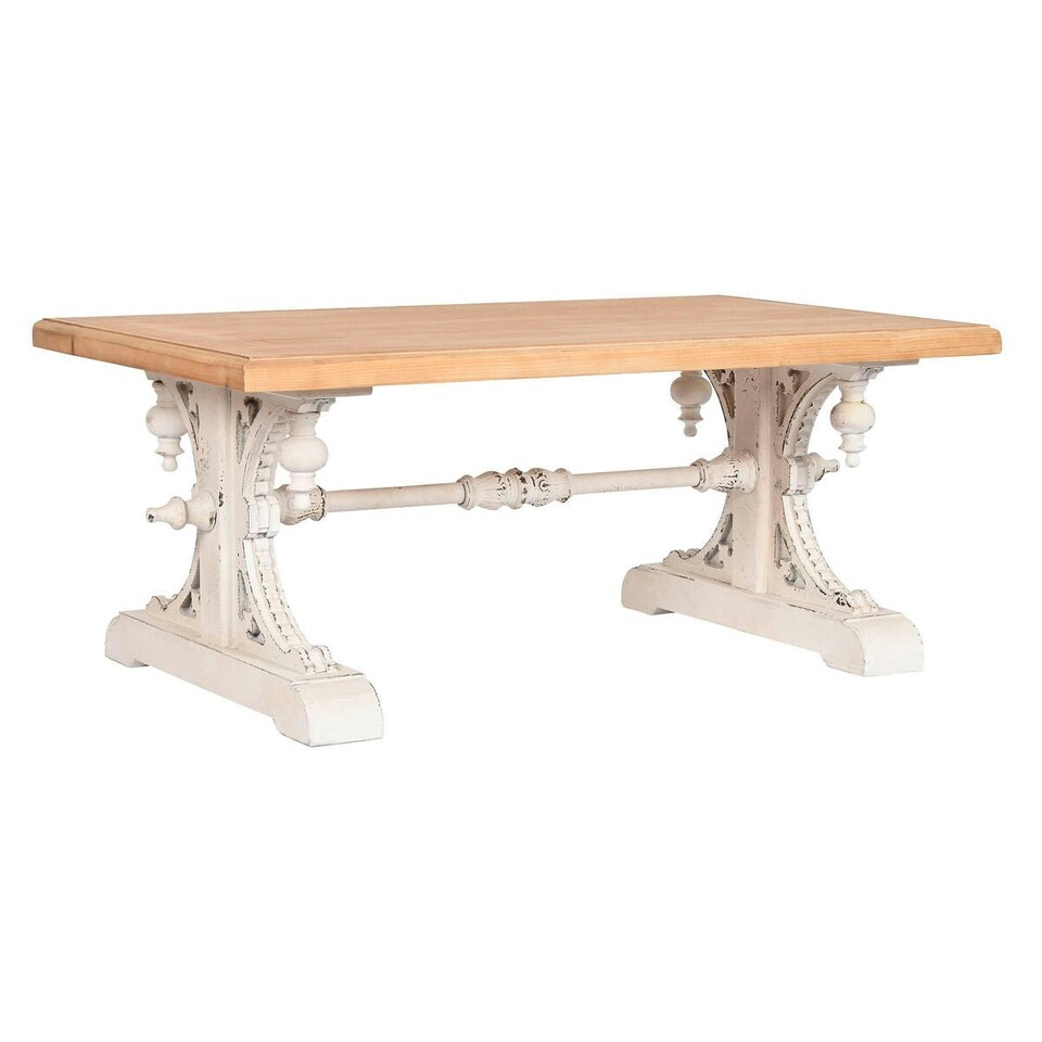 image 1 of Centre Table Home ESPRIT White Natural Fir wood MDF Wood 110 x 65 x 46 cm N/A