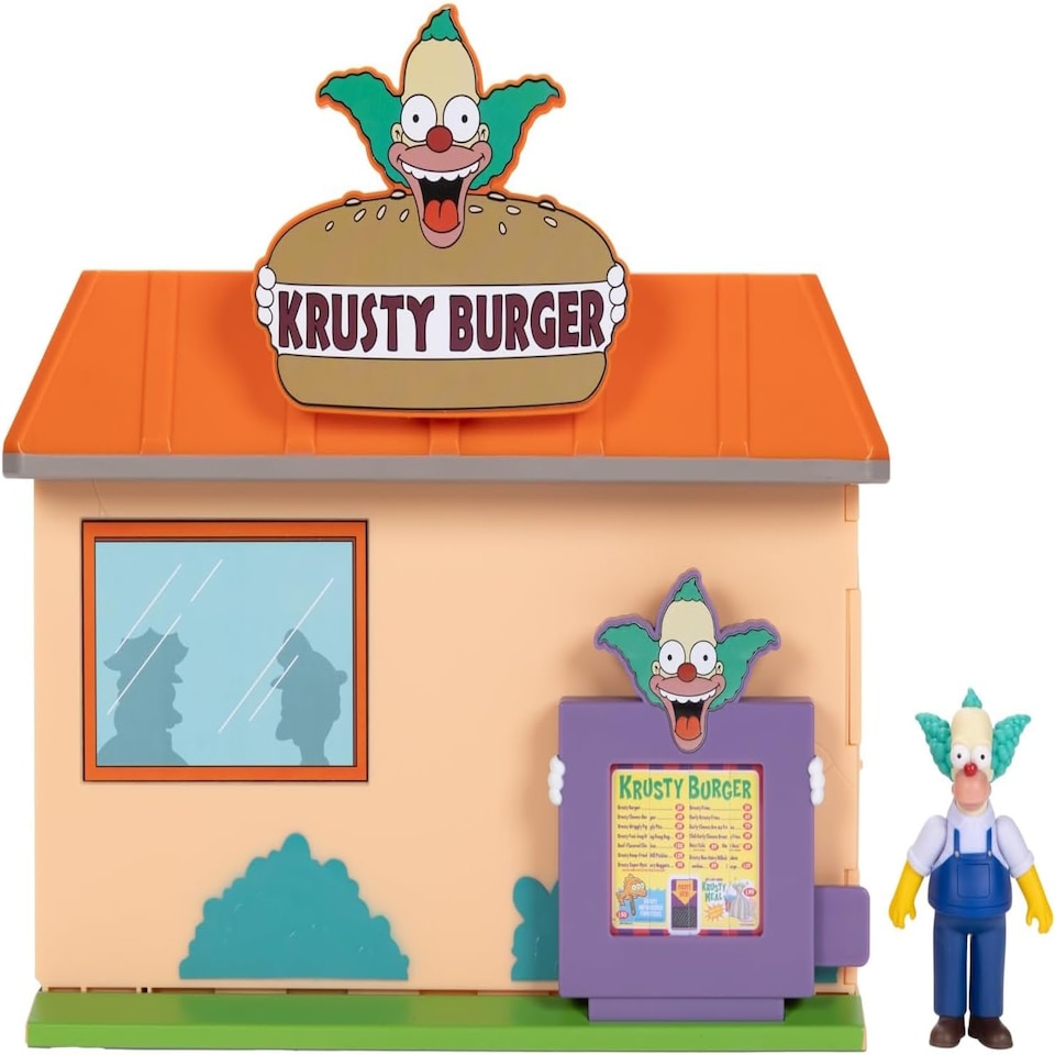 image 1 of THE SIMPSONS PLAYSET CRUSTY BURGER
