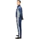 image 3 of Star Trek: Discovery Mens Science Uniform Costume Set - Blue/Silver - M M