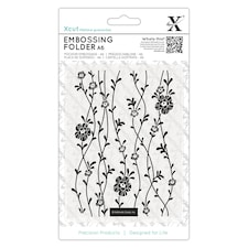 A6 Embossing Folder - Blossom Vines - XCU 515232 N/A