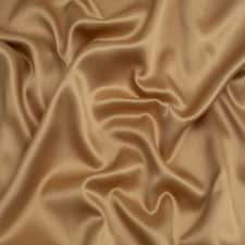 Brown Matte Polyester Satin Fabric for Dressmaking, 160cm / 62" Wide - per metre