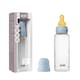 image 6 of BIBS BPA-Free PP 270ml Baby Bottle Latex 1 Pack Medium Flow Baby Blue | Blue | M