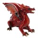 image 3 of Red Dragon Lying Resin Fantasy Sculpture Statue House Home Ornament Figurine