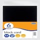 image 1 of 6 A4 Black Card Pack 270gsm