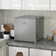 image 2 of HOMCOM 35L Tabletop Freezer with Adjustable Temperature Wire Shelf Grey