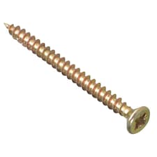 Forgefix Multi-purpose Screws, Pozi, Csk, Zyp - Multi Colour - 4.0 x 50mm