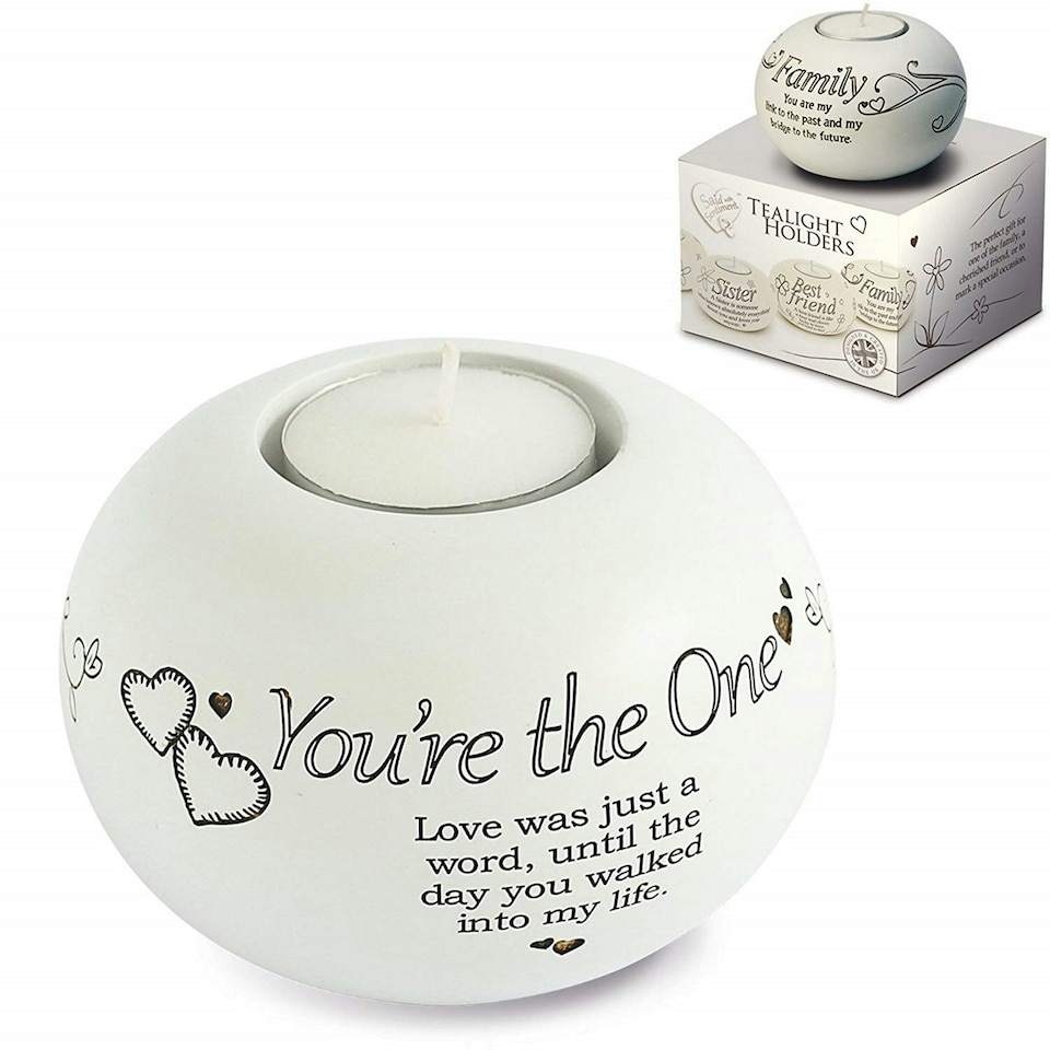 Said with Sentiment Tealight Holder - You're The One | Multi