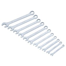 Bluespot Tools Combination Spanner Set, Metric - Multi Colour - Set of 11 Metric 6 to 19mm