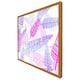 image 4 of Purple feathers (Picture Frame) Black | S