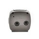 image 4 of Hometime Cushion Shape Alarm Clock Sweep/Cres Silver Silver