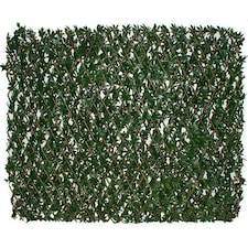 Primrose Artificial Green Acer Extendable Trellis Privacy Screening 2m x 1m