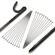 image 4 of True Products Heavy Duty Steel Temporary Fencing Pins 10mm x 1250mm Pack of 20 | Grey | Grey | 20