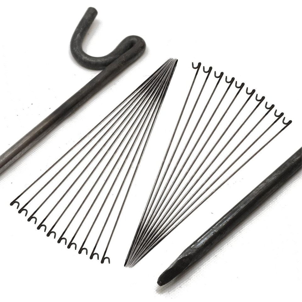 image 1 of True Products Heavy Duty Steel Temporary Fencing Pins 10mm x 1250mm Pack of 20 | Grey | Grey | 20