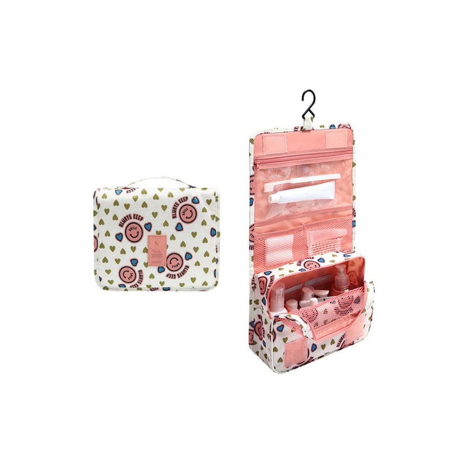 image 1 of Portable Travel Storage Bag | Pink | Pink | 1
