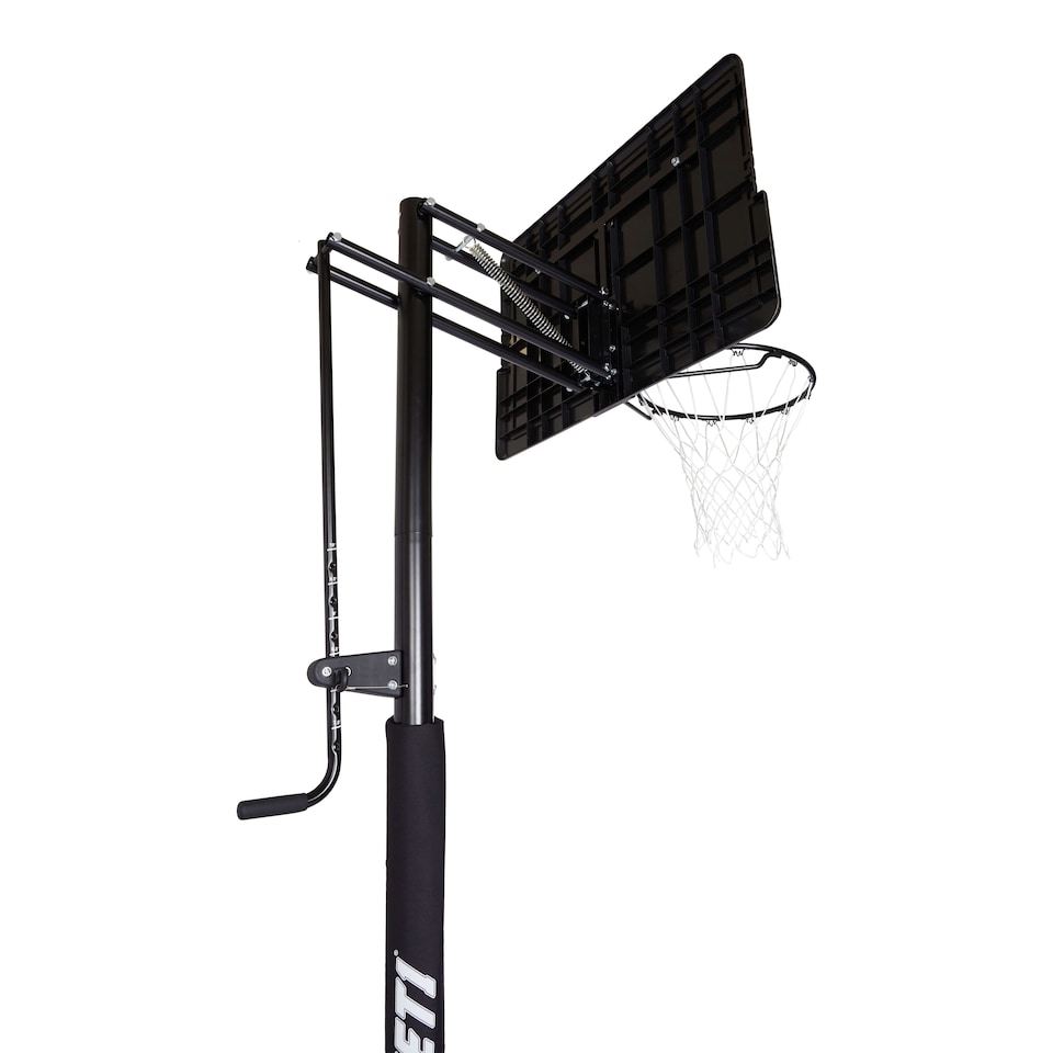 image 1 of NET1 Conquer Pro Adjustable Basketball Hoop — 111×71 cm Backboard, 145 L Portable Base, Black | Multi | BLACK | 4396