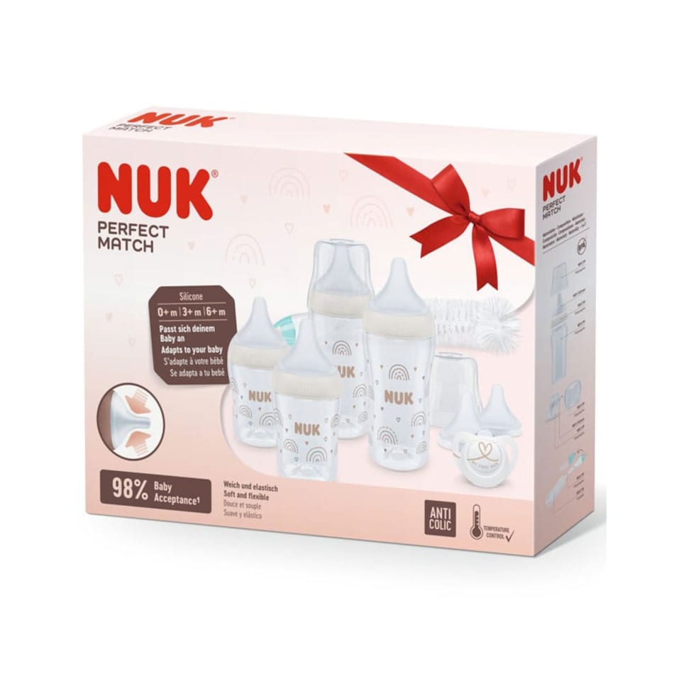 image 1 of NUK Perfect Match Perfect Starter Set Rainbow