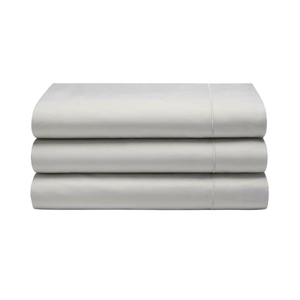image 1 of Belledorm 400 Thread Count Egyptian Cotton Flat Sheet - Ivory - Superking