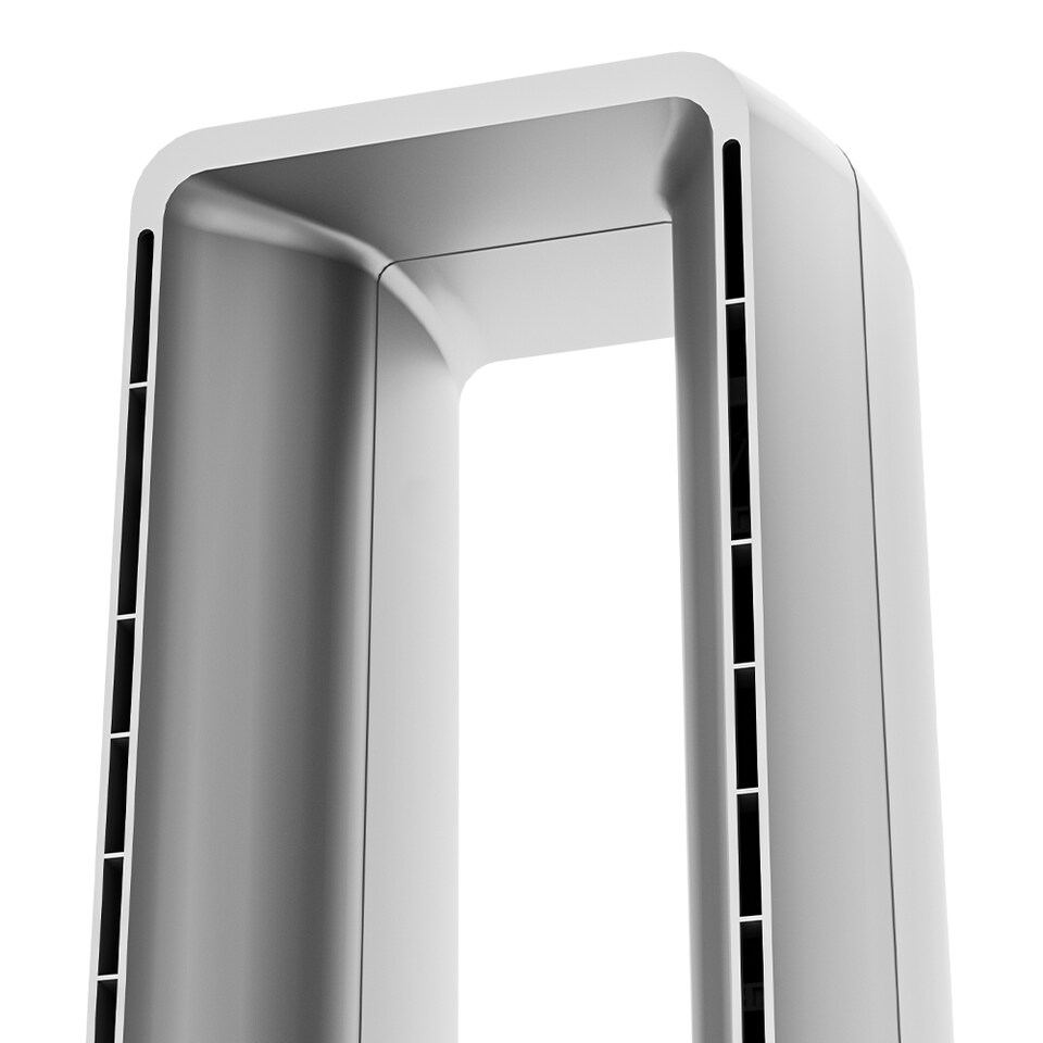 image 1 of Pro Breeze Bladeless Tower Fan - Silver