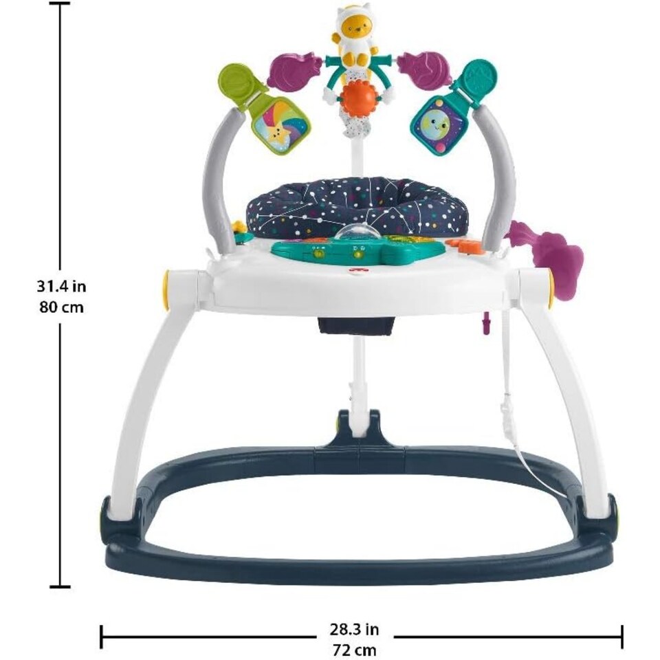 image 1 of Fisher Price SpaceSaver Jumperoo Activity Centre