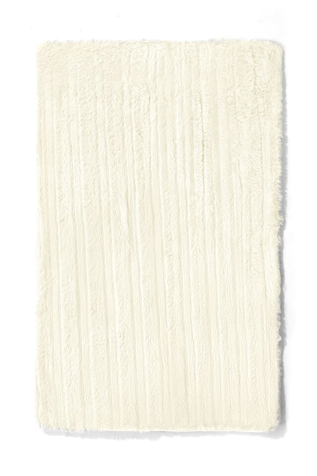 image 1 of Living and Home 3Pcs Duvet Cover and Pillowcases Bedding Set, King- Off White | White | King