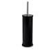 image 1 of Harbour Housewares Round Toilet Brush - Black | Black | Black