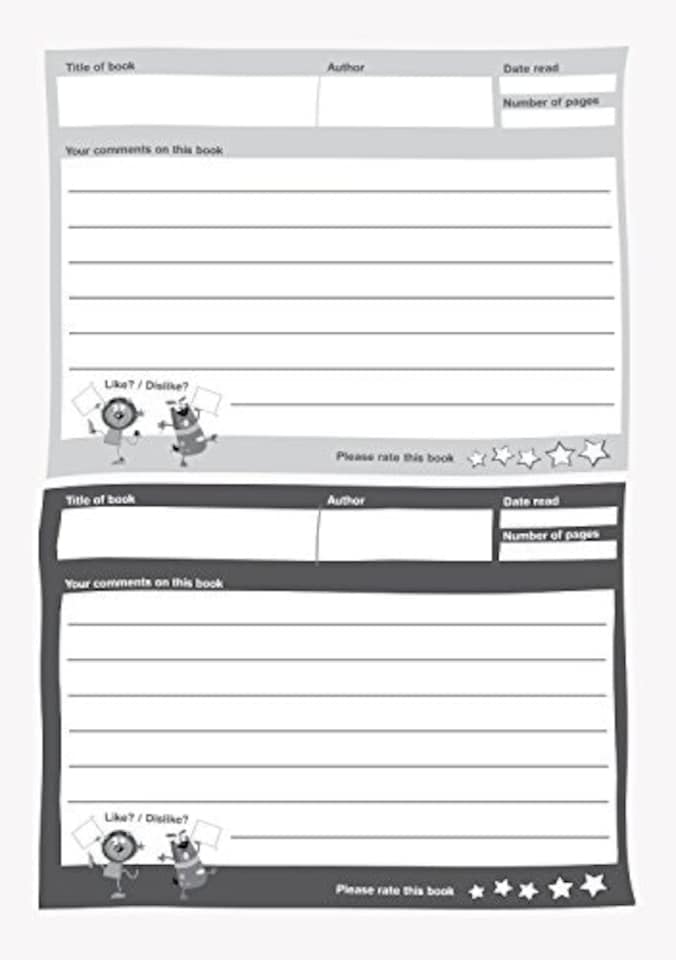 image 1 of A5 Reading Record Books Key Stage 2