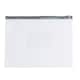image 6 of Pack of 12 A5 Clear Zippy Bags with Grey Zip
