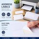 image 2 of GoSecure 250 Address Labels (Pack of 1500) PB02278