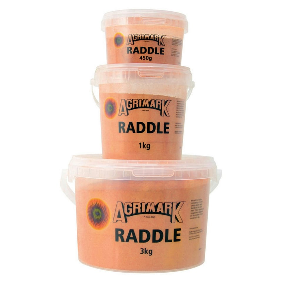 Agrimark Sheep Marking Raddle Powder - Black - 3kg