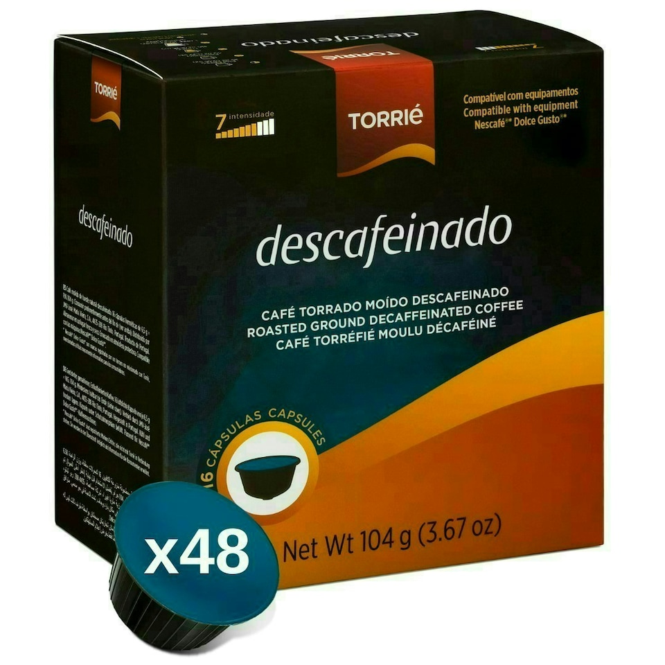 image 1 of Decaf - Dolce Gusto ® Compatible Decaffeinated Coffee Capsules (48 Pods)