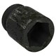 image 2 of 41mm Metric 3/4" or 1" Drive Deep Impact Socket 6 Sided With Step Up Adapter