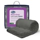 image 1 of Silentnight Deep Sleep Ultimate Mattress Topper 1000, 10cm Thick, Grey, Single