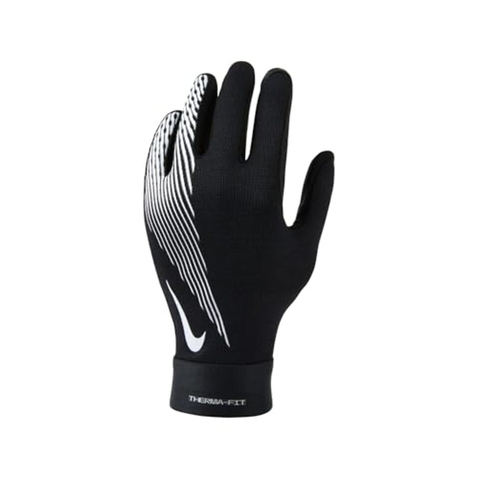 image 1 of Nike Hf0547-011 Y Nk Acdmy Thermafit - Ho24 T-Shirt Unisex Black/Black/White Size M