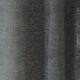 image 3 of Pair of Crete Charcoal Linen Look Voile Panels 137 cm (54 inch) Eyelet Panels for Bedroom and Living Room