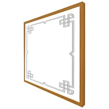 Roman ornamental frame (Picture Frame) Brown | Oak | M