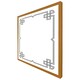 image 1 of Roman ornamental frame (Picture Frame) Brown | Oak | M