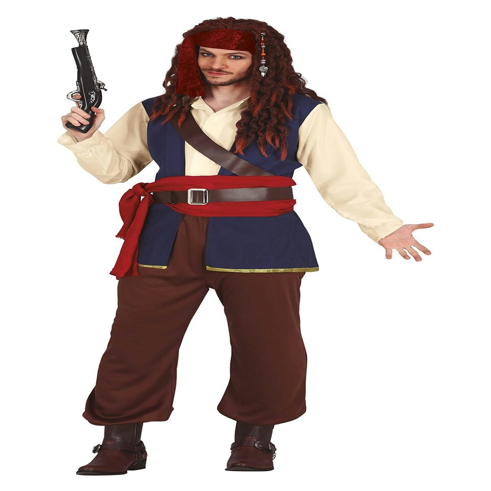 image 1 of Fancy Dress Adult Pirate - S