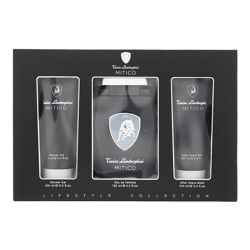 image 1 of Tonino Lamborghini Mitico Eau De Toilette 125ml Gift Set For Him