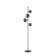 image 1 of PERLAGE 4 Light Multi Arm Floor Lamp Black, In-Built Switch, Non-Dim