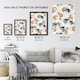image 3 of Vintage Floral Flower Pattern Japanese Wall Art Print Bijutsukai 24x32"