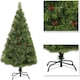 image 2 of 7FT Green Elegant Desiner Bushy Christmas Tree | Green | Green | 7ft