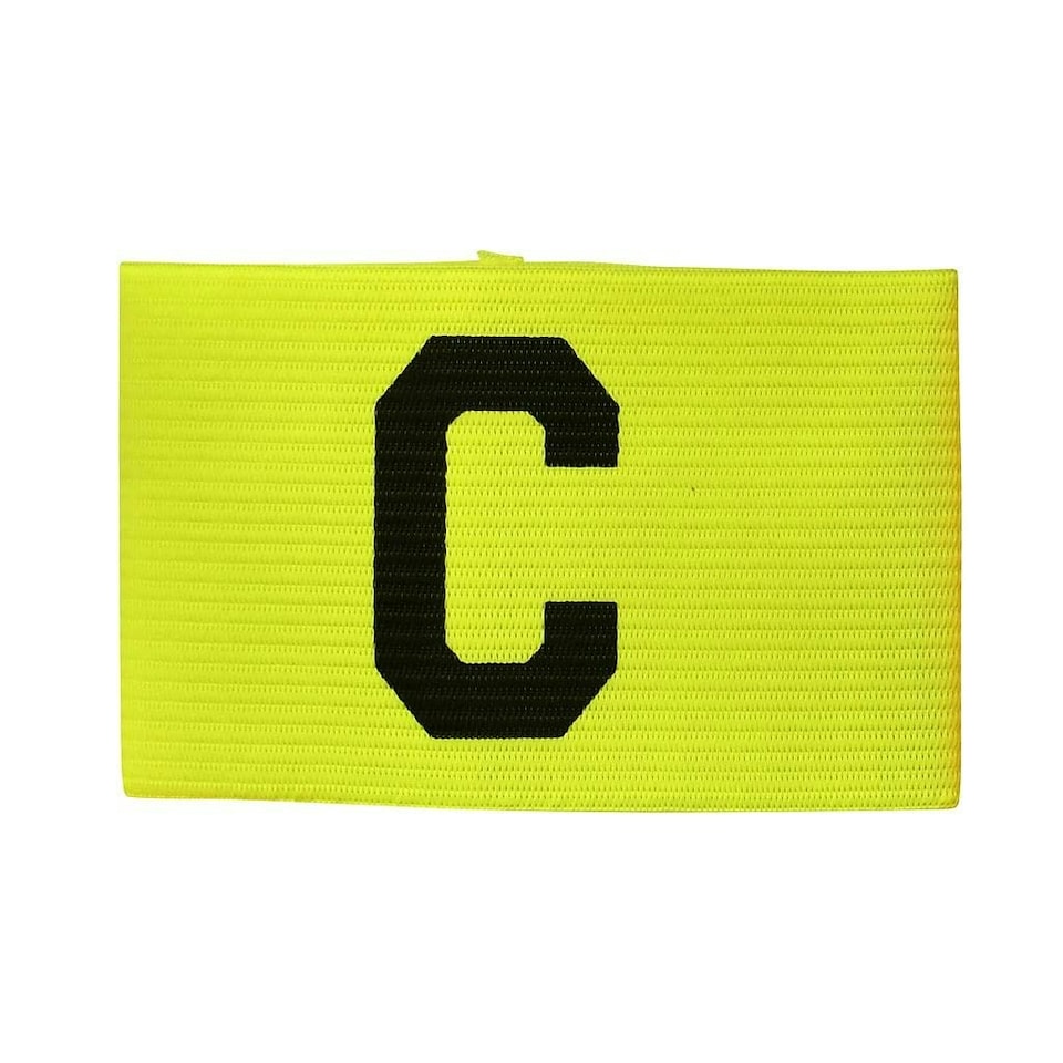 Precision Big C Captains Armband - Fluo Yellow - Adult - TR40FY - Fluo Yellow - Adult - TR40FY
