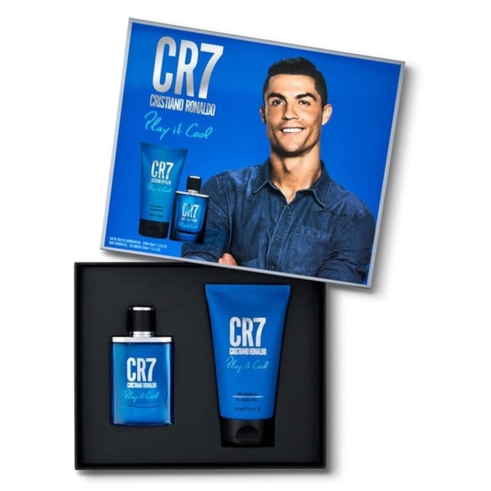 image 1 of Cristiano Ronaldo CR7 Play It Cool Gift Set 50ml EDT Spray + 150ml Shower Gel