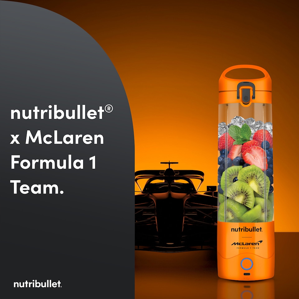 image 1 of nutribullet x McLaren F1 Team Portable Blender - Papaya | Orange